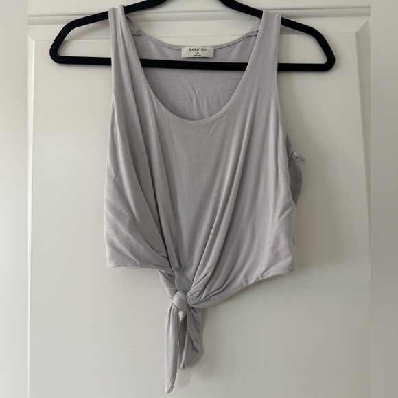 Babaton Tops - Aritzia Babaton Jeronimo Tie-Front Tank Top